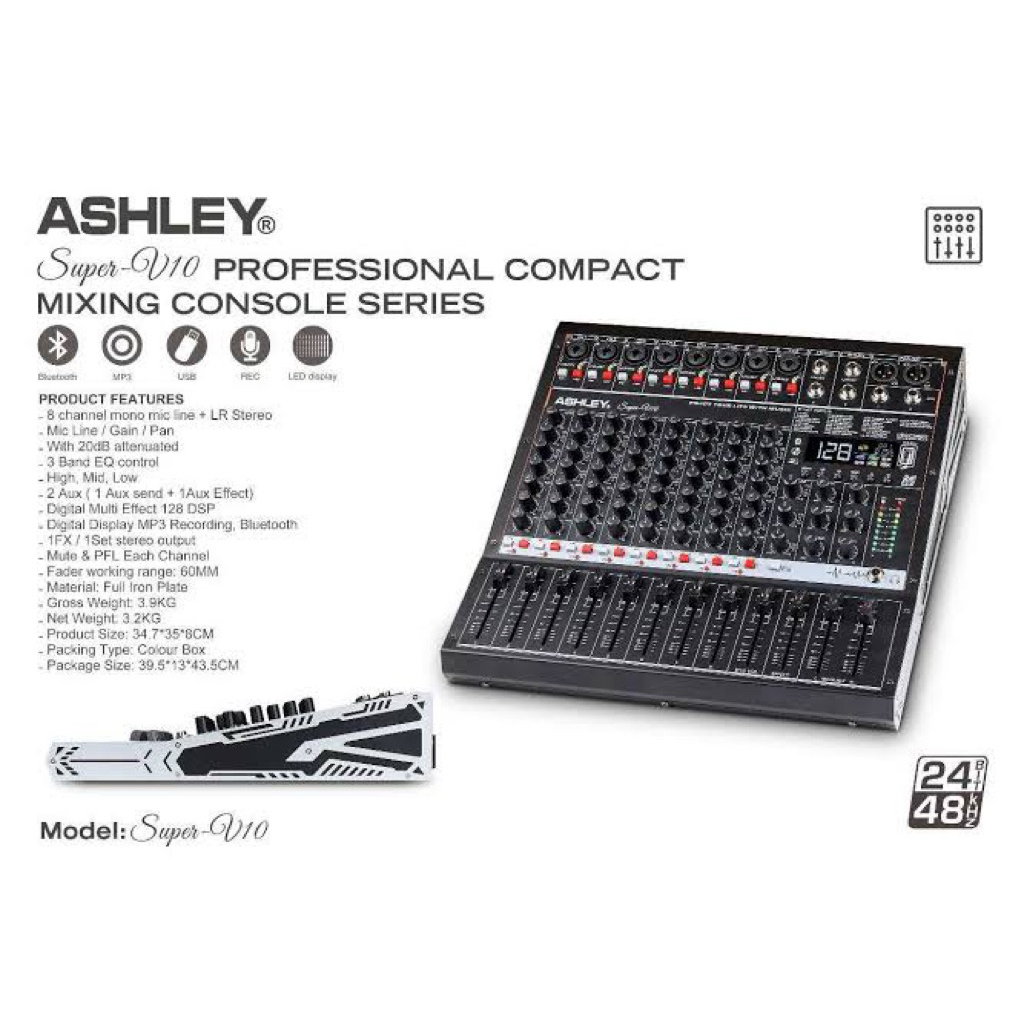 mixer Ashley super V10 / Mixer Ashley 8 Chanel