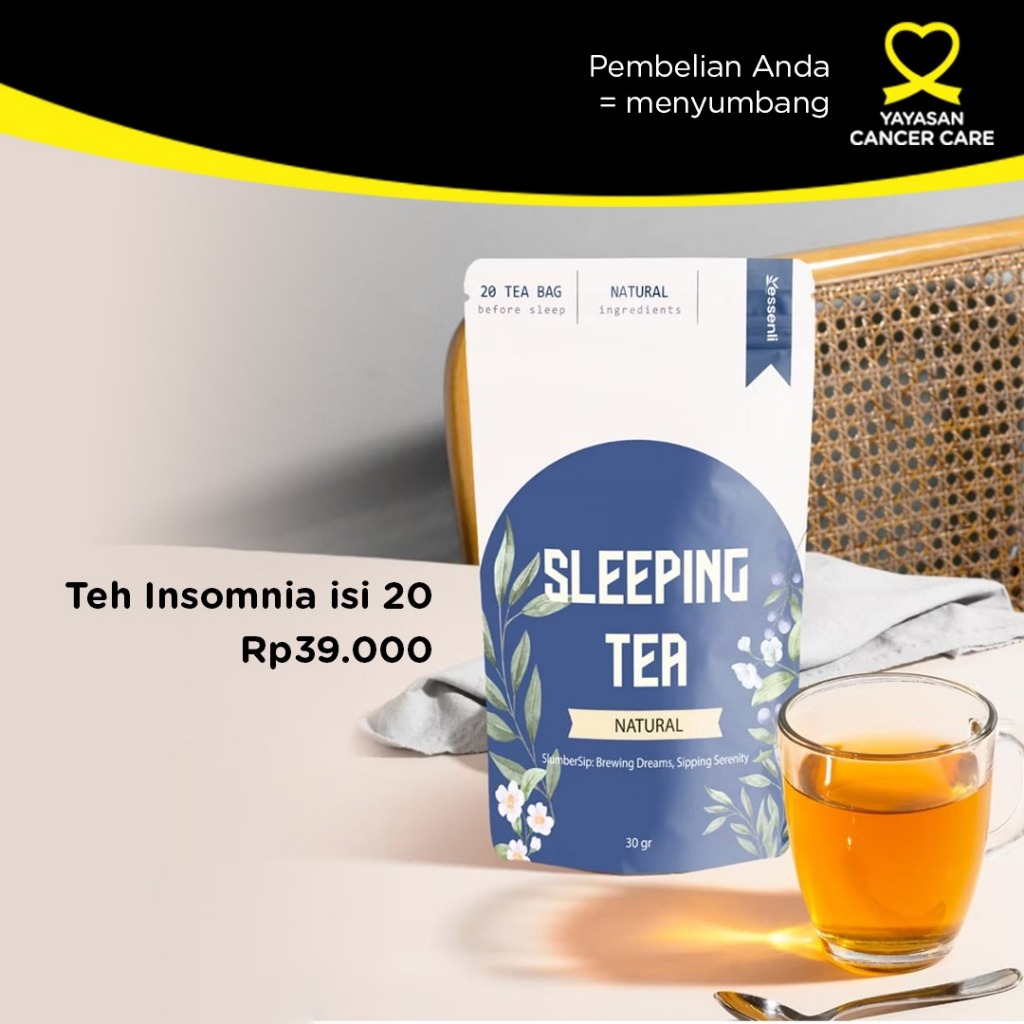 

Essenli Sleeping Tea Teh Insomnia