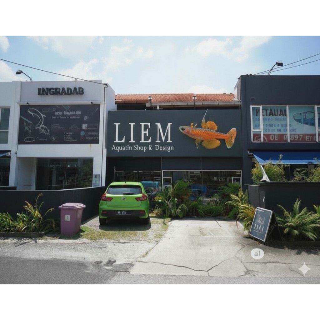 hiasan aquarium pseudomugil paskai