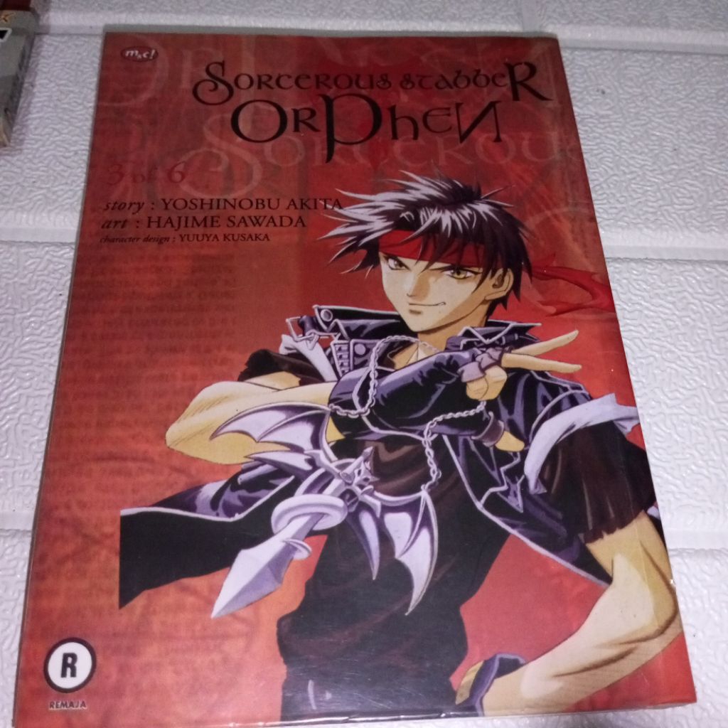 komik jepang manga Sorcerous Stabber Orphen