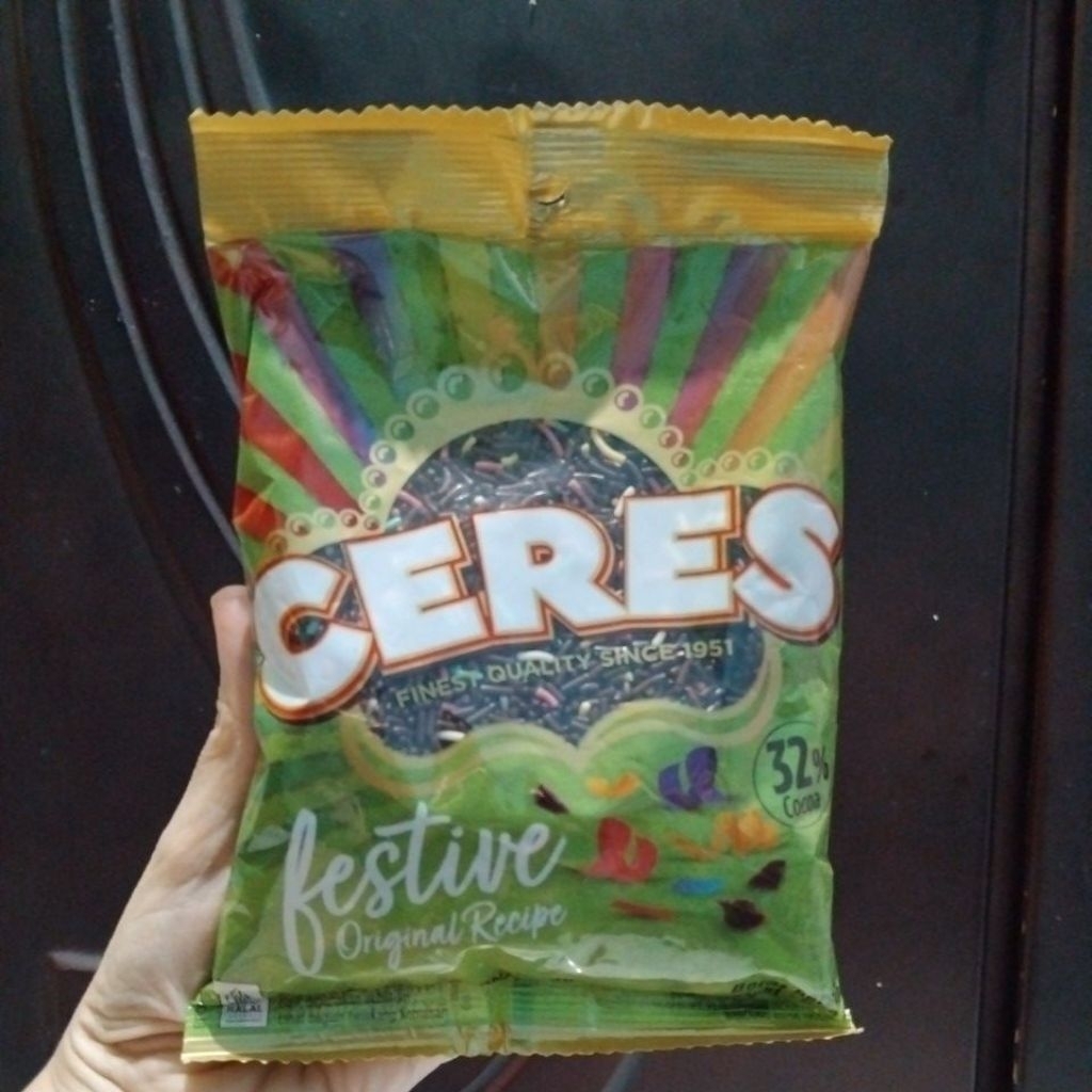 Cokelat Meses Warna Warni Ceres 200gr
