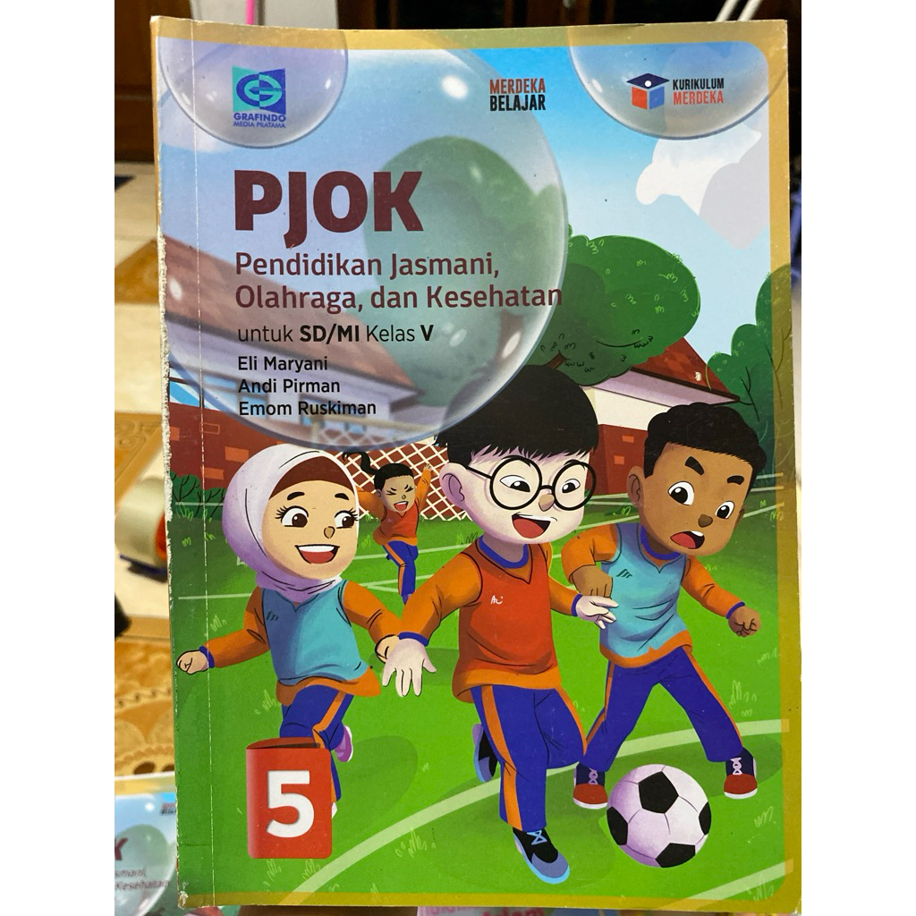ORIGINAL PJOK SD KELAS 5 KERIKULUM MERDEKA GRAFINDO