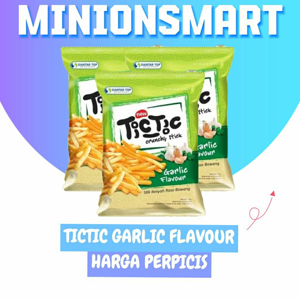 

tictic garlic flavour, minionsmart
