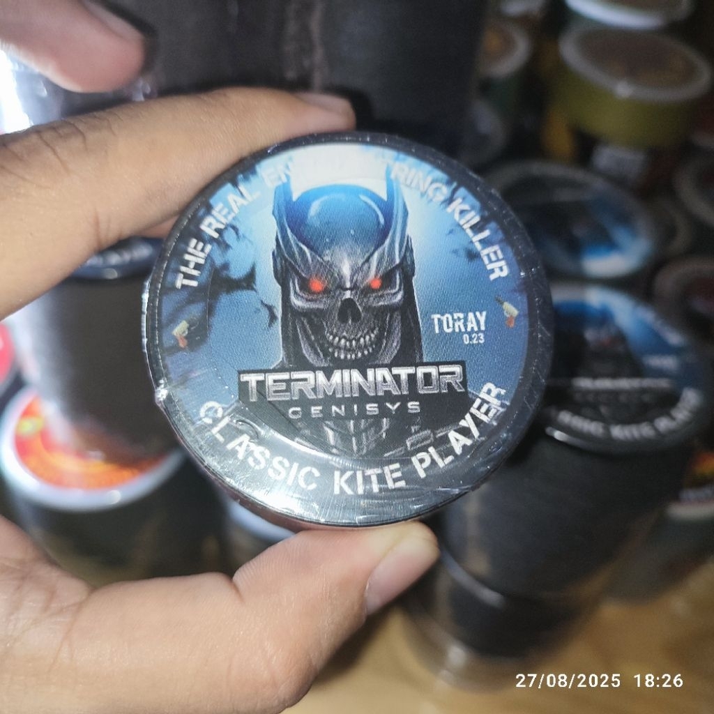 Gelasan Terminator Cenisys tajam ori 2000 yard