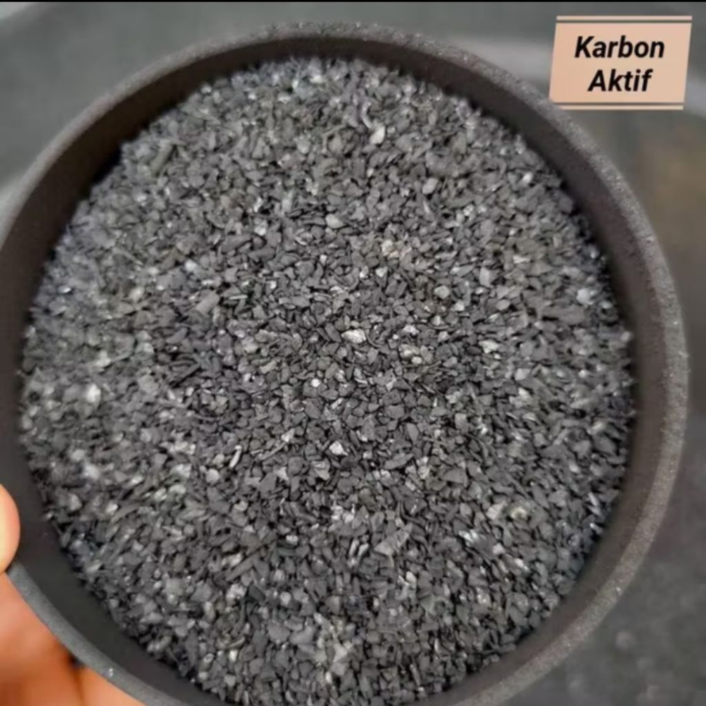 Karbon aktif/Carbon aktif/Media filter air/Media peyaring air 1Kg