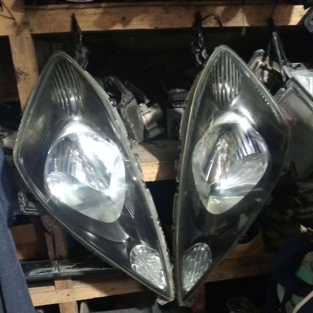 headlamp jazz GE8 black smoke