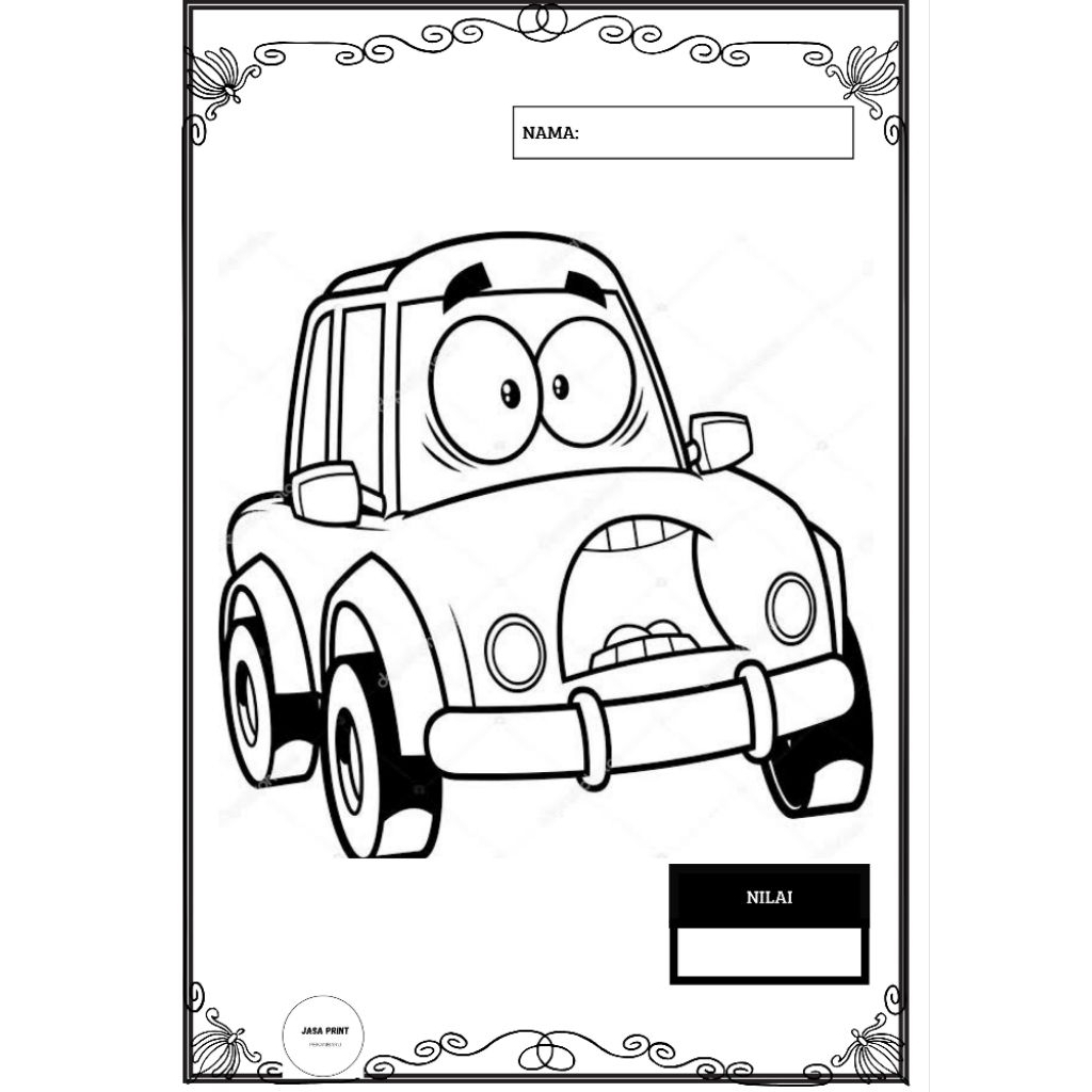 

KERTAS MEWARNAI "KARTUN