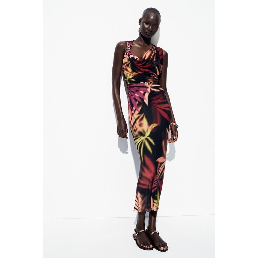 BISH Dress || Pink Tropical