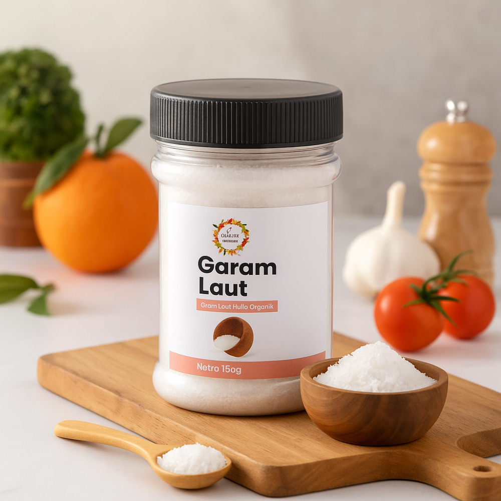 

Garam Laut Halus Organik Sea Salt Organik Halus
