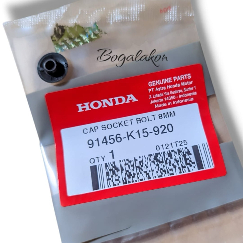 Tutup cap baud raiser cb150r cbx original ahm 91456k15920