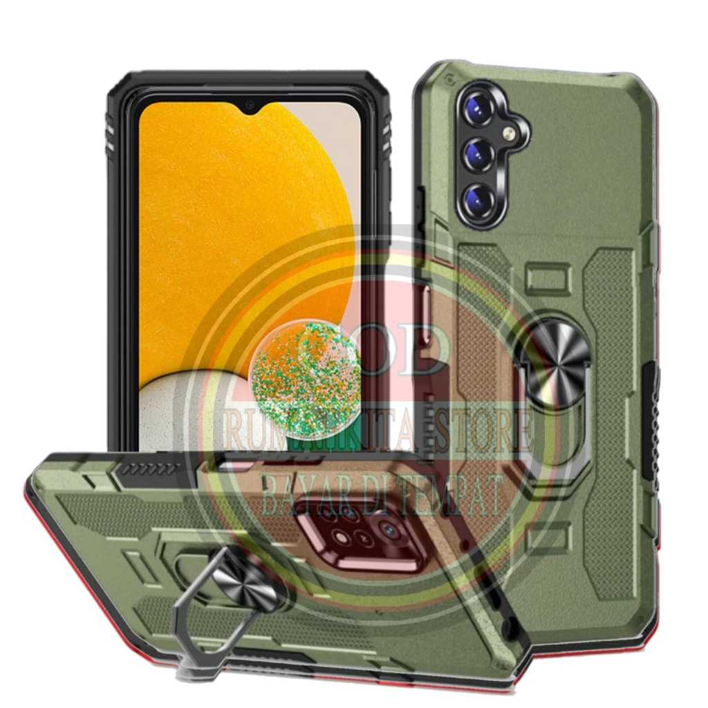 CASING HP SAMSUNG GALAXY A13 5G CASE ROBOT HIT EYE RING KICK STANDING HARDCASE ROBOT ARMOR