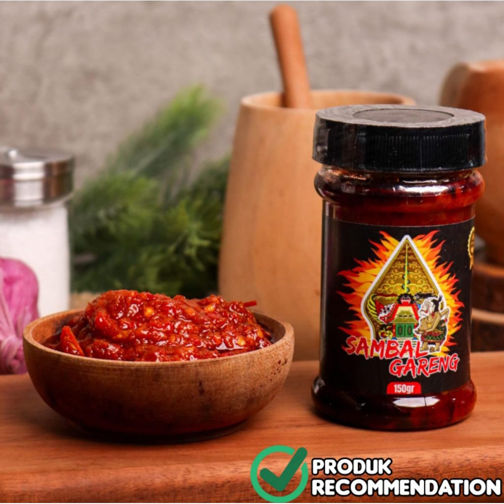 

150Gram Sambal Terasi Pecel Lele pedas manis Halal homemade