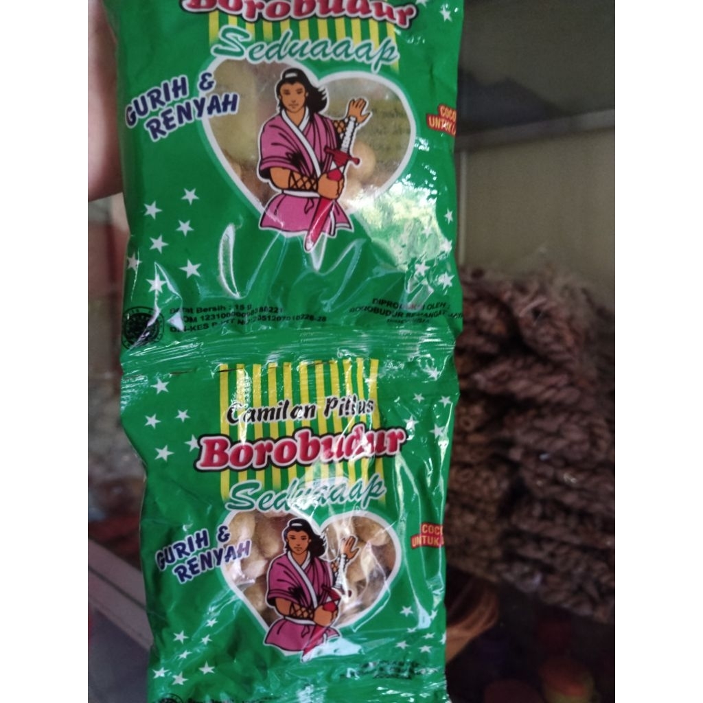 

Jajanan Borobudur, harga per renteng