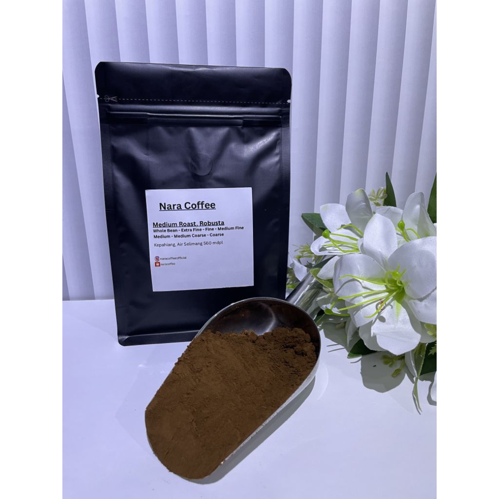 

Kopi Robusta Kepahiang - EXTRA FINE (bubuk sangat halus) 250 Gram