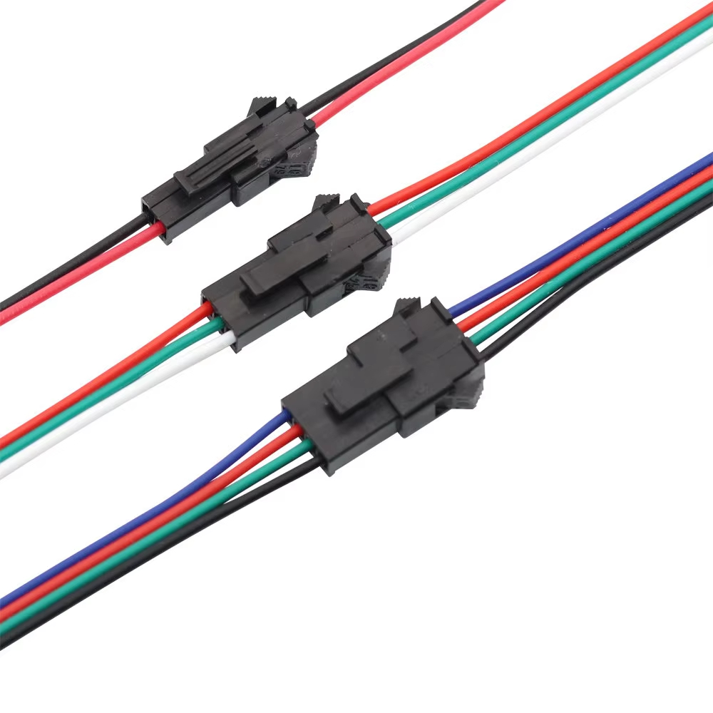 Konektor Kabel Jst Sm 2Pin 3Pin 4Pin 5Pin 2 3 4 5 Pin Male Female Lampu Led Strip 5050 3528 2835 Ws2