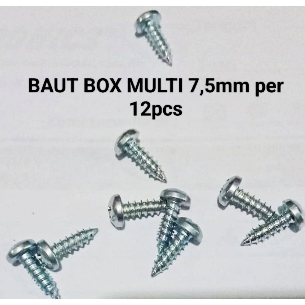 BAUT BOX MULTI BOX SEBAGUNA BOX PROJEK PER 12BIJI