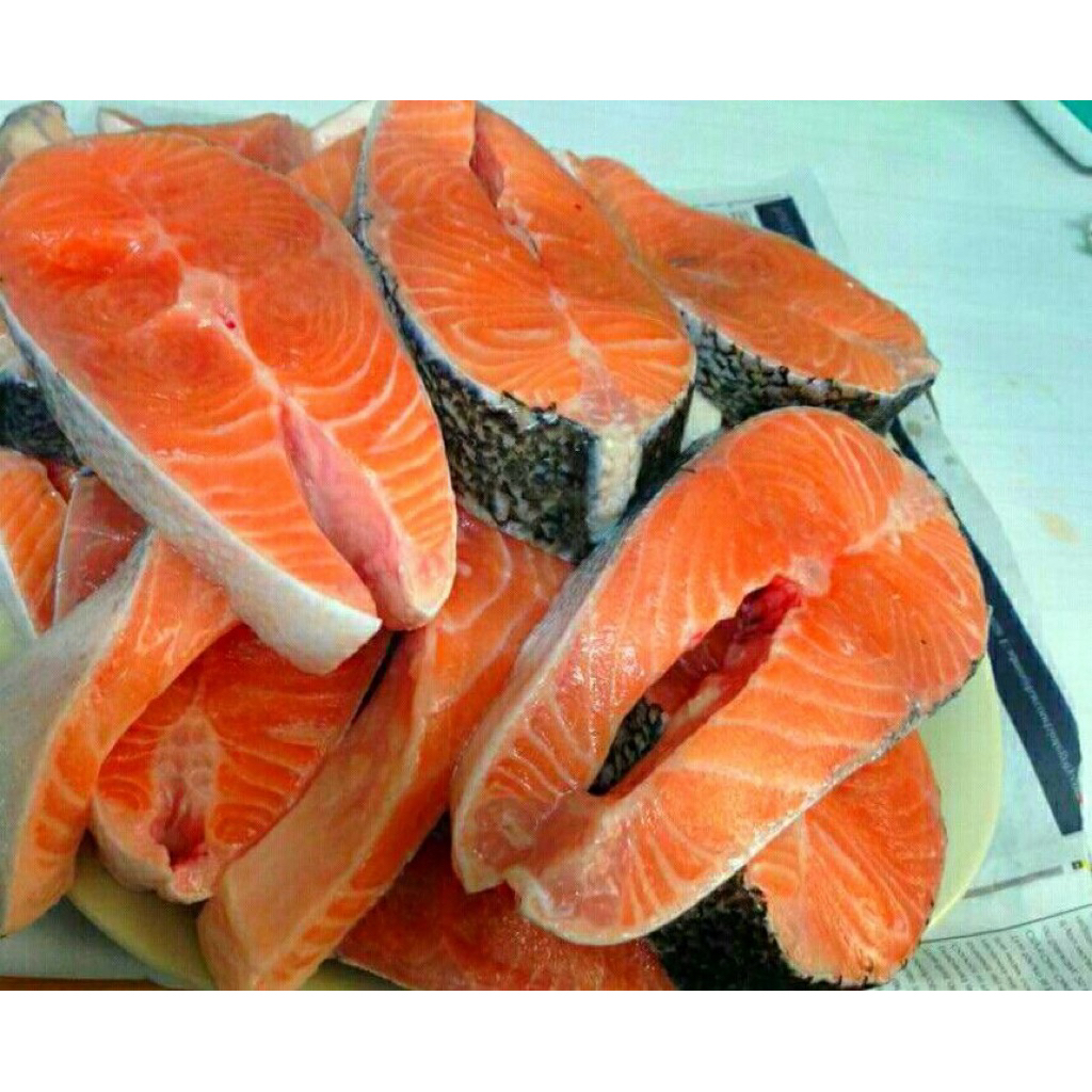 

Salmon Cut / Ikan Salmon Potong 500gr Frozen