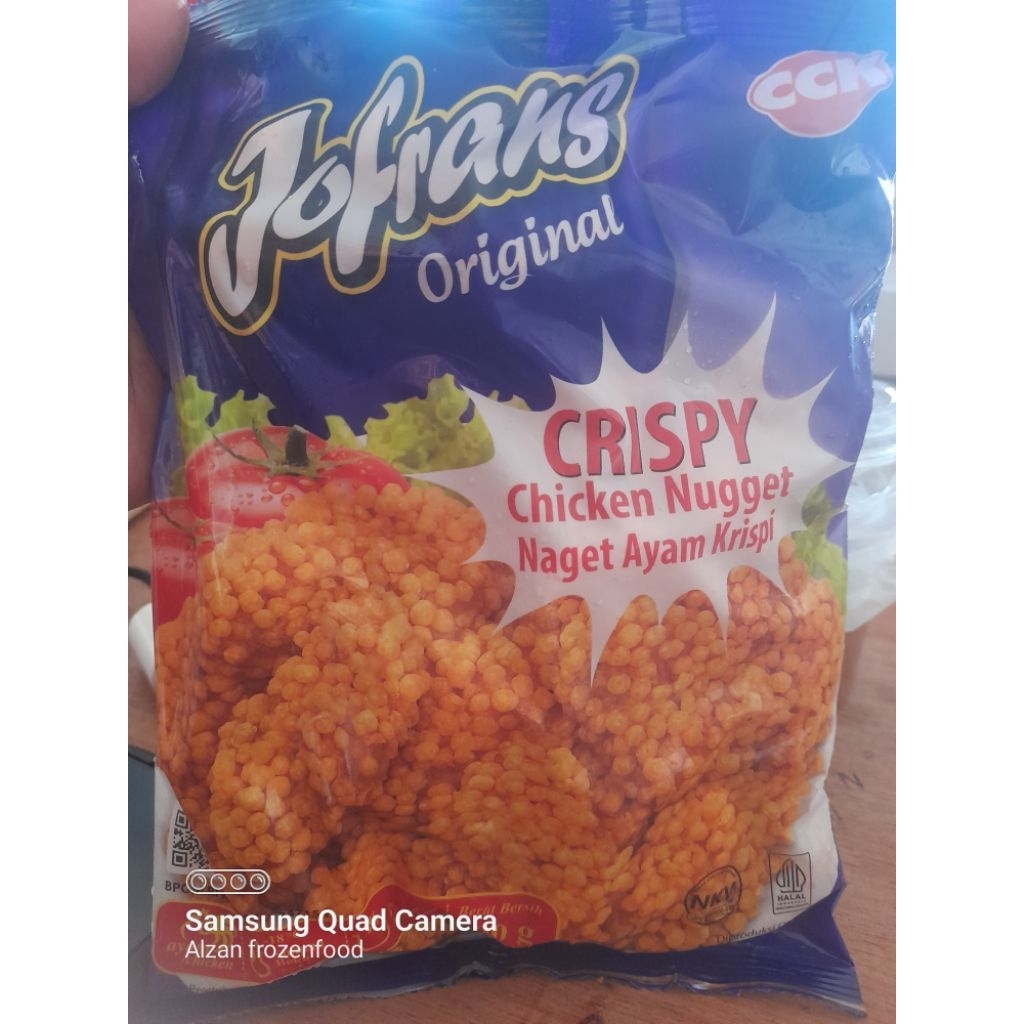 

JOFRAN NUGGET AYAM CRISPY 500 GR