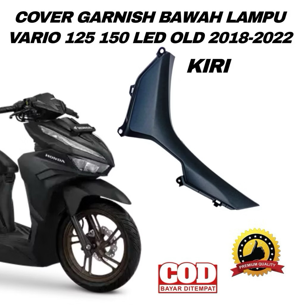 SALE Garnish Garnis Left Kiri Vario 125 150 Led K59J K60R 2018-2020 Cover Garnish L Kiri Vario K59J 