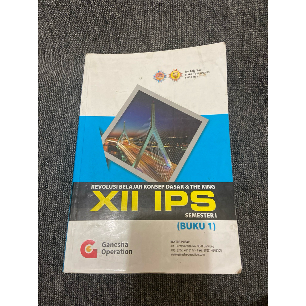 Revolusi belajar konsep dasar & the king xii ips semester 1 Ganesha operation