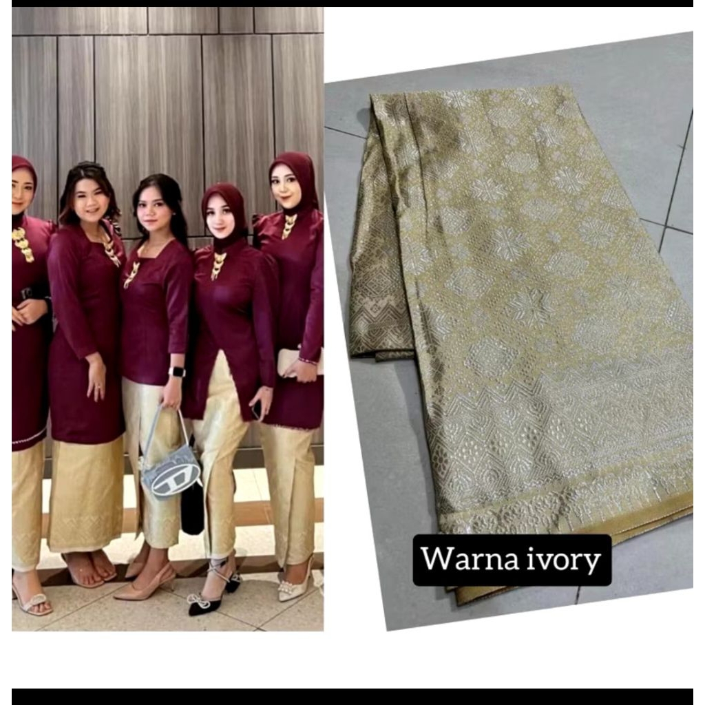 ROK LILIT/ROK SONGKET/SONGKET JADI/ROK SONGKET WANITA/SONGKET LILIT