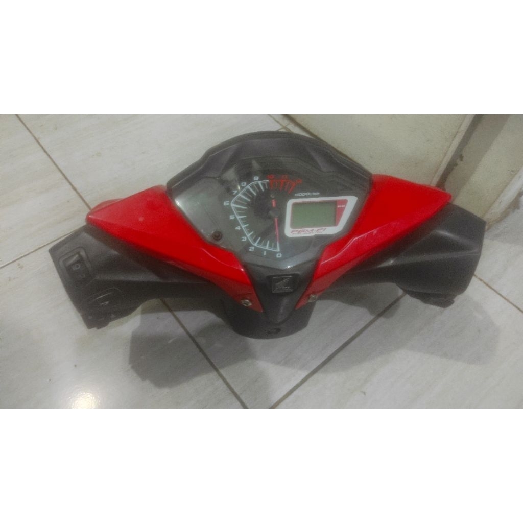 headlamp kepala batok depan set speedometer supra gtr 150