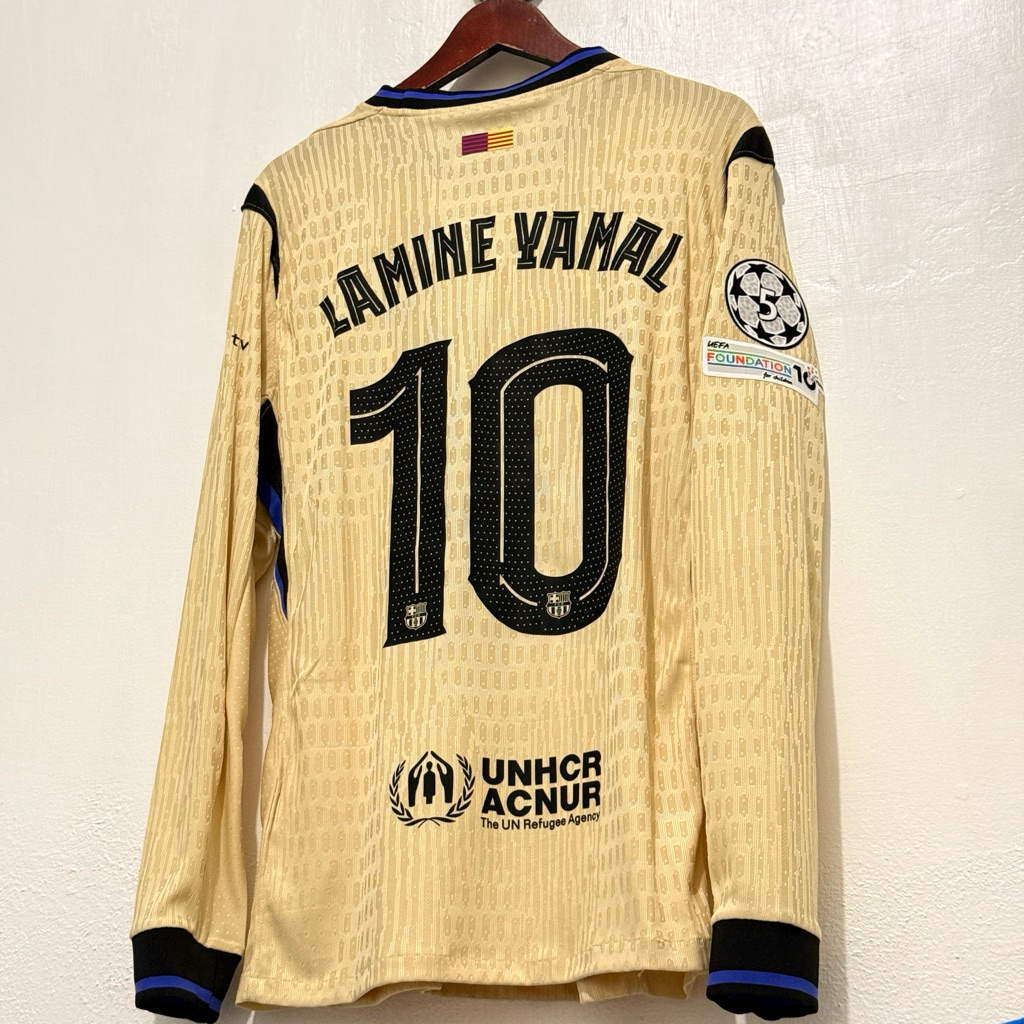 JERSEY BARCA AWAY PLAYER ISSUE 2025/2026 LONGSLEEVE