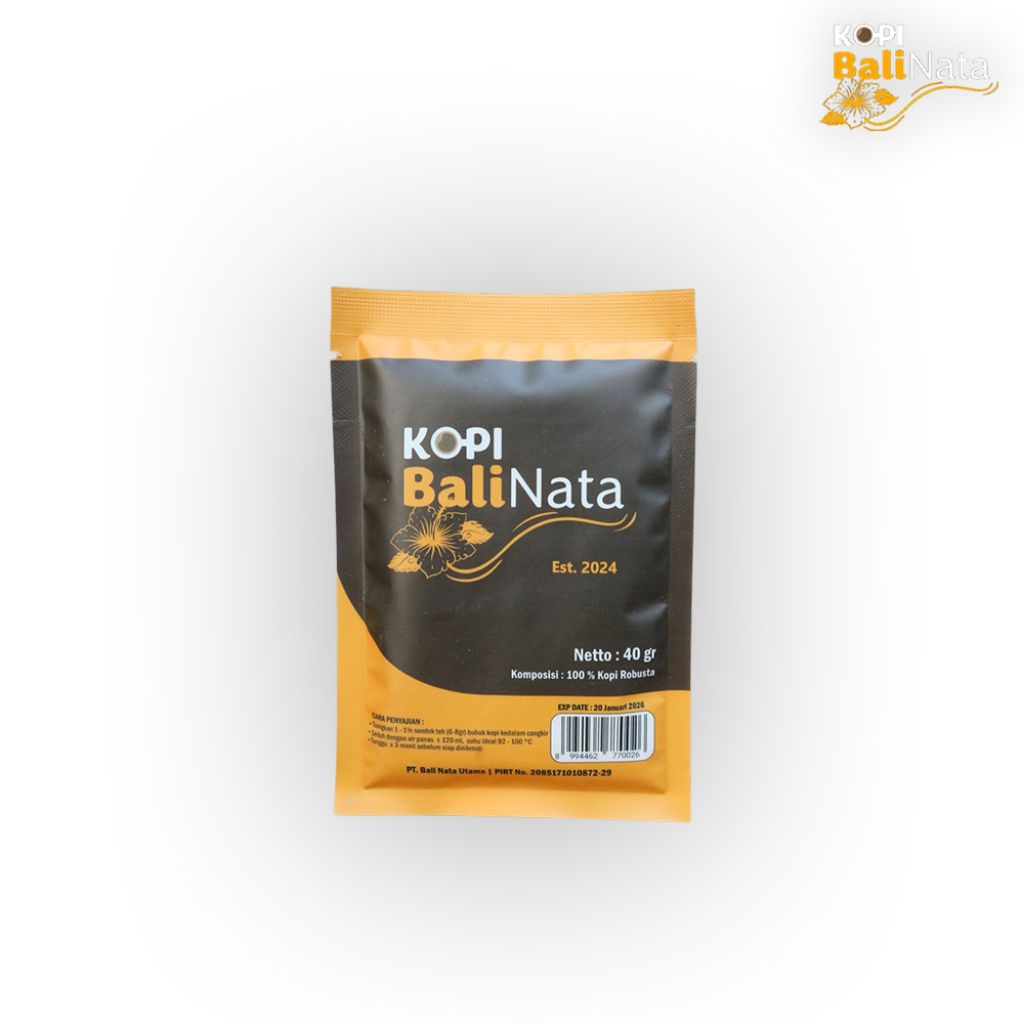 

Kopi Bali Nata Powder Sachet Robusta 40 gram