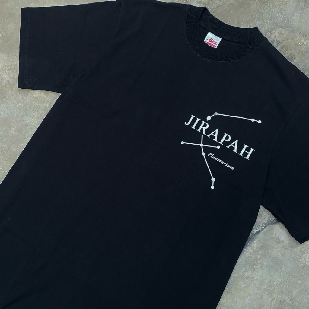 Tshirt Jirapah - Planetarium (Black)