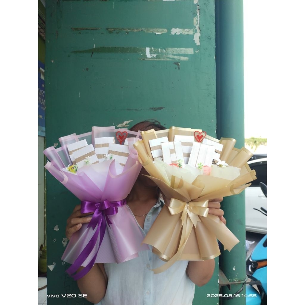 Rina Florist Buket Foto Card. Buket Bunga