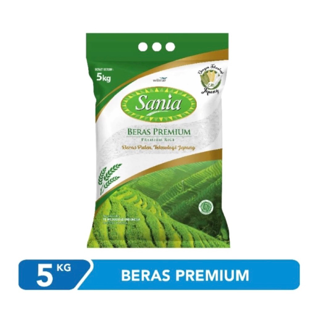 

SANIA / ANAK RAJA BERAS PREMIUM 5kg KHUSUS INSTAN