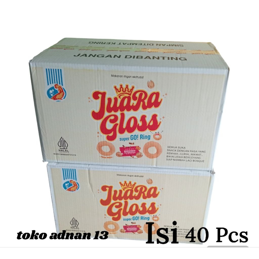 

Ciki Juara Gloss Berhadiah 1 Dus 40 Pcs