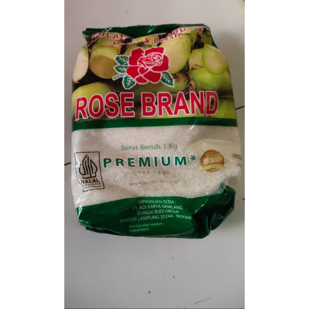 

Gula Rose Brand Kuning/Hijau(Random) 20kg
