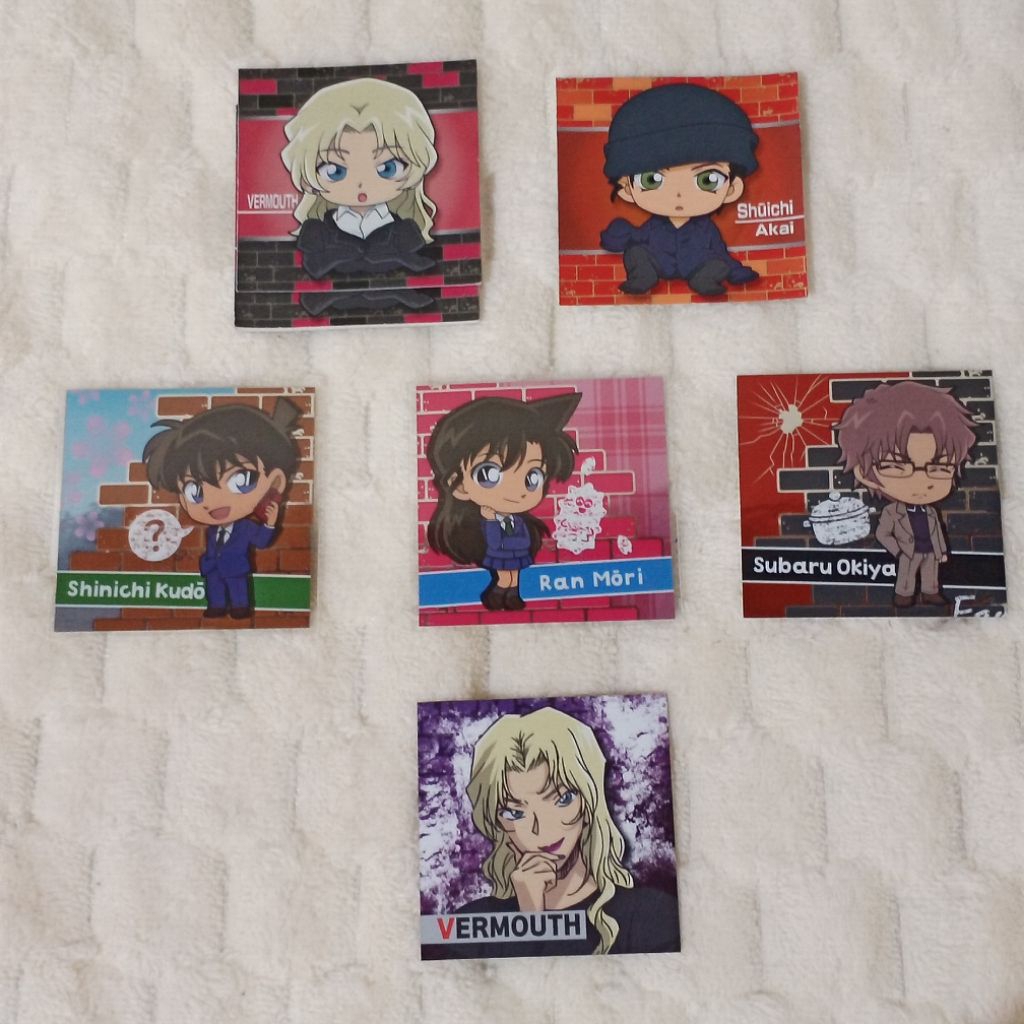 

Stiker Detektif Conan / Detective Conan Stickers pt.2