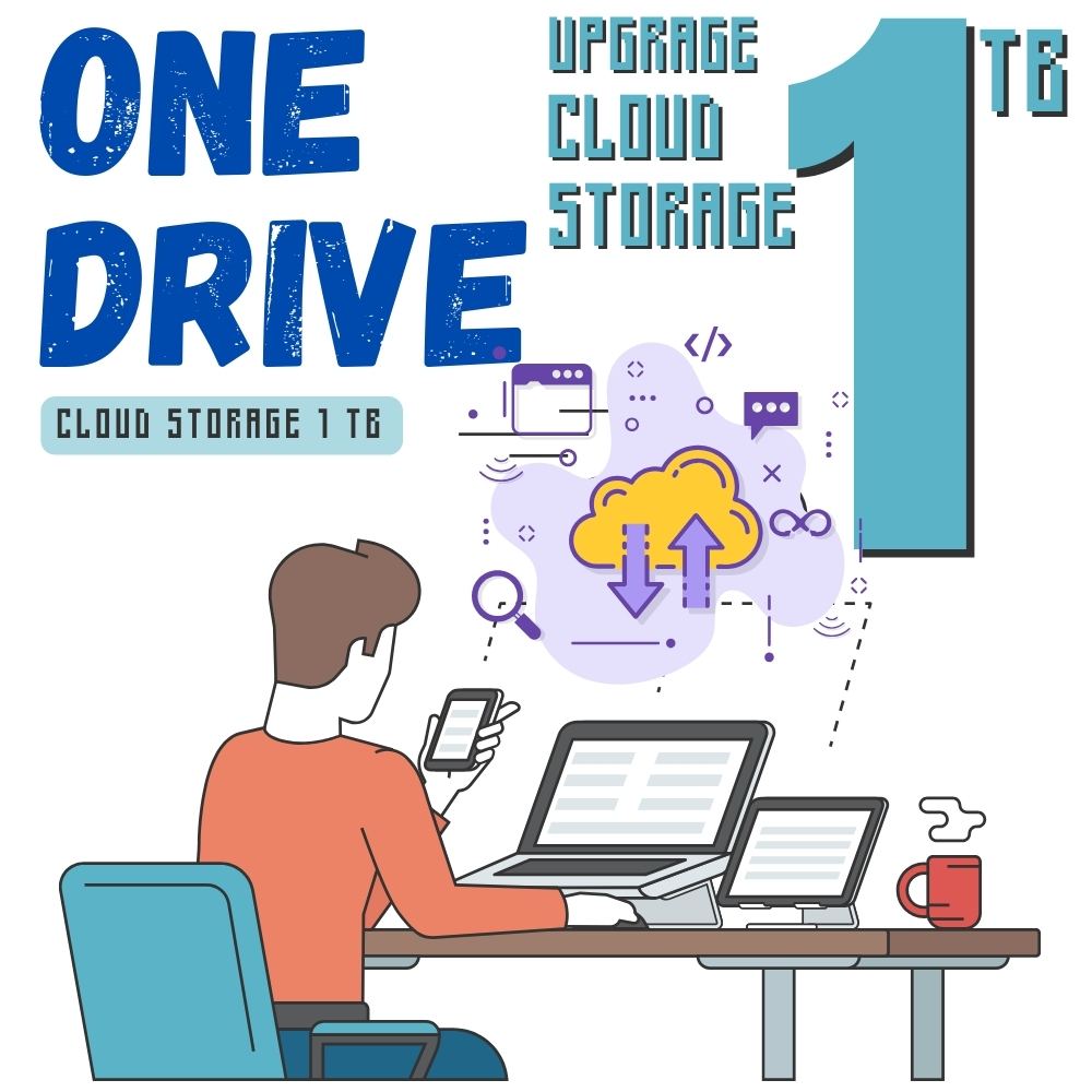 OneDrive 1 TB - Pakai Email Pribadi - Bisa diperpanjang