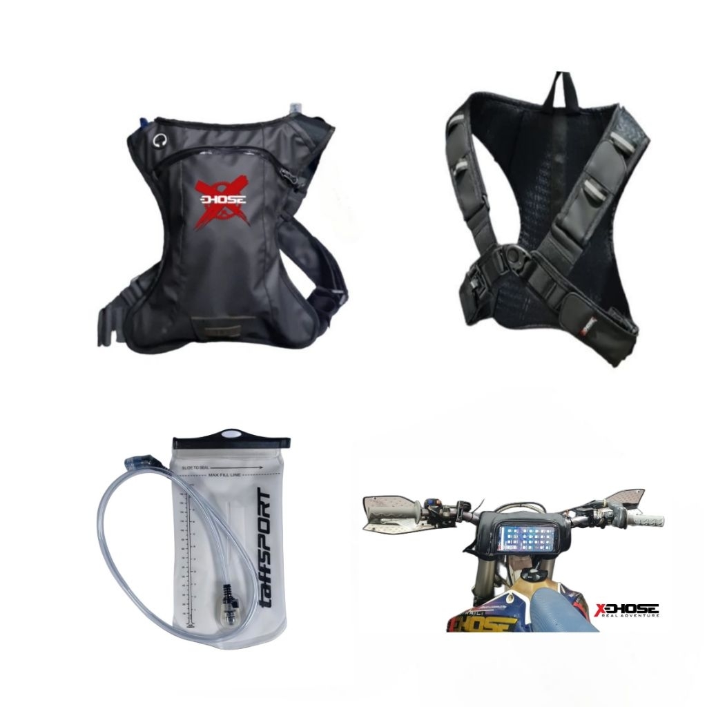 Tas Hydropack XDHOSE Ransel  Pria Trail Trabas Adventure Motocross Enduro
