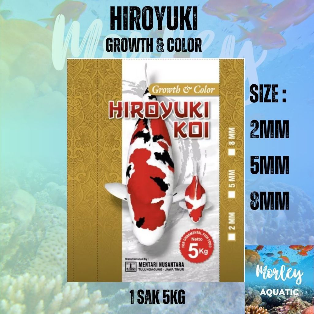 HIROYUKI GROWTH & COLOR 5KG - HIROYUKI GROWTH N COLOR 5KG