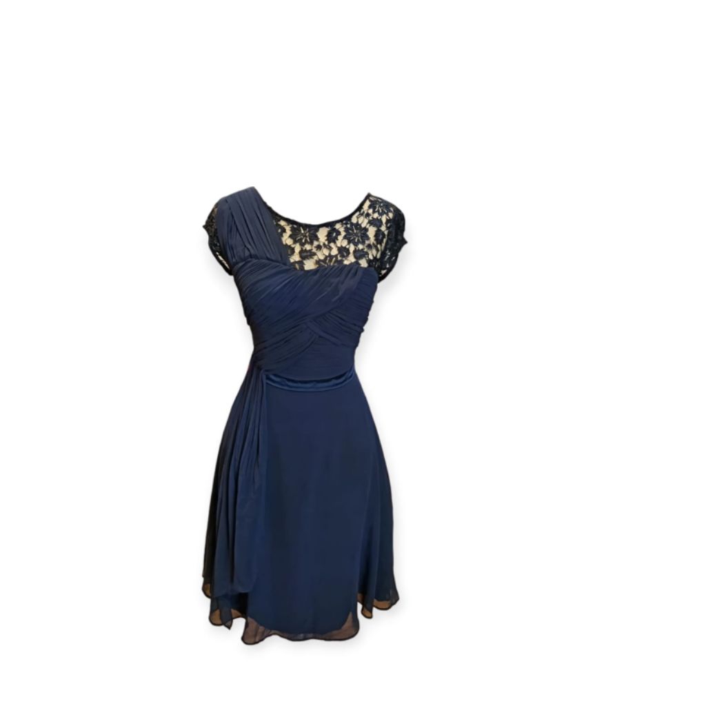 Coast Navy Midi Dress
