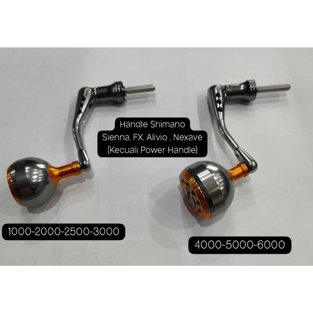Handle Untuk Shimano, (Handle Shimano Sienna, FX, Alivio, Nexave, Kecuali Power Handle) Ukuran 1000-
