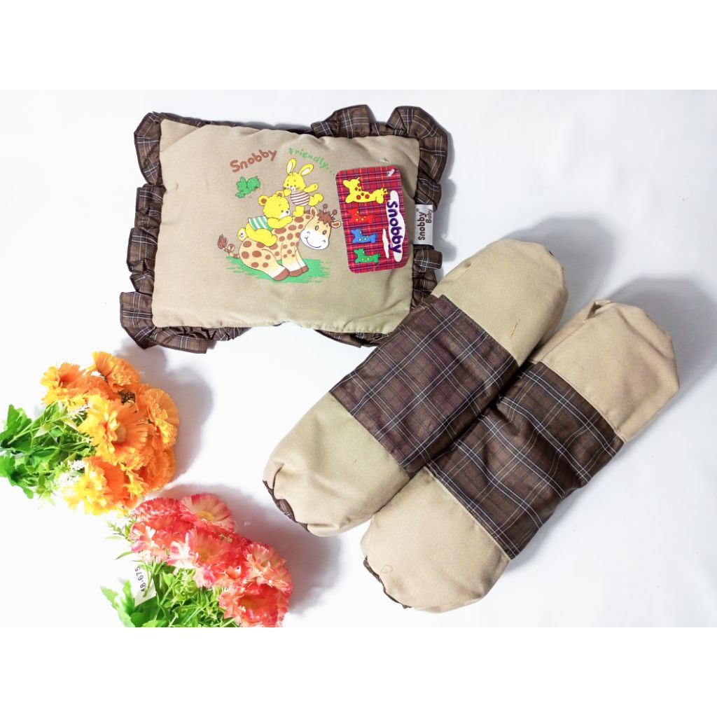 Snobby Set Bantal Guling/ Bantal Bayi