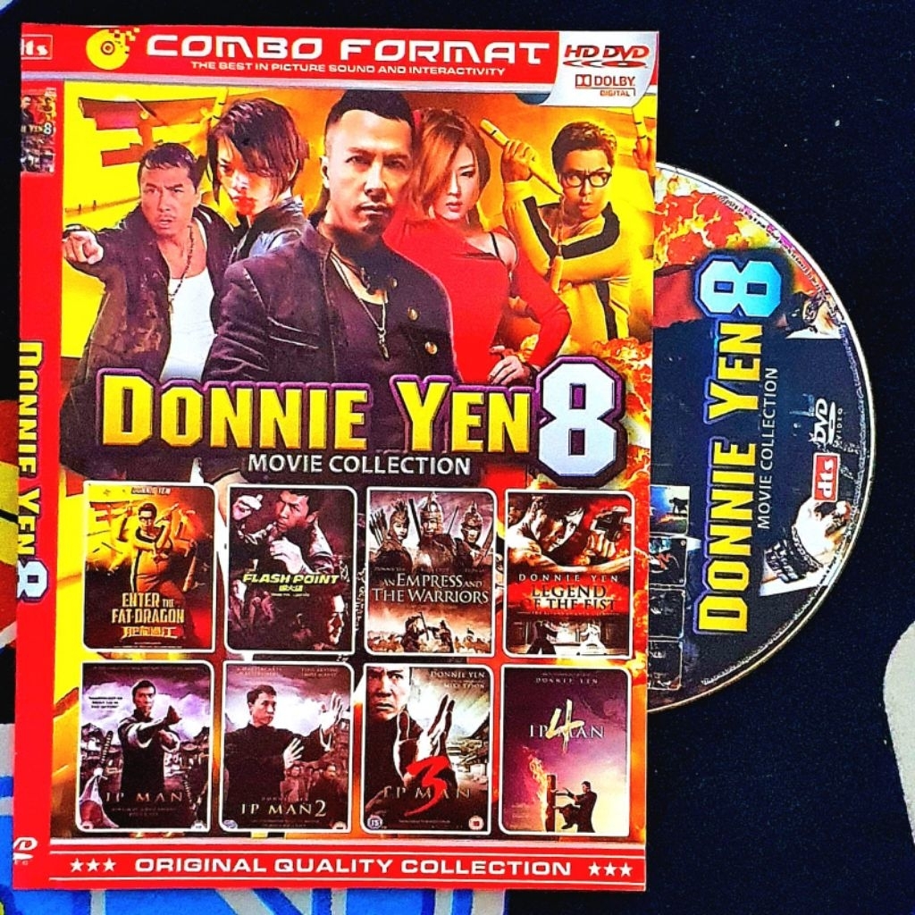 KASET DVD FILMM IP MAN DONNIE YEN LENGKAP