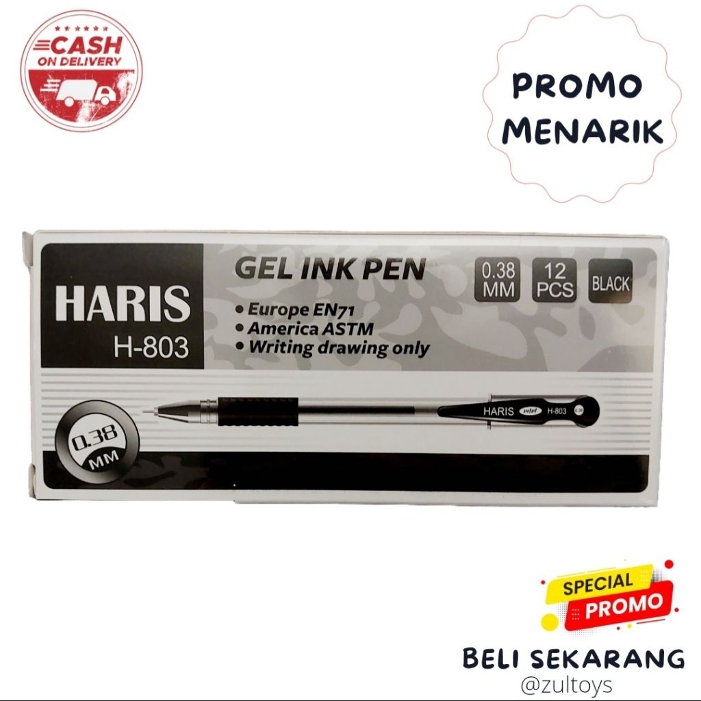 

Pulpel Harris 1 pack isi 12