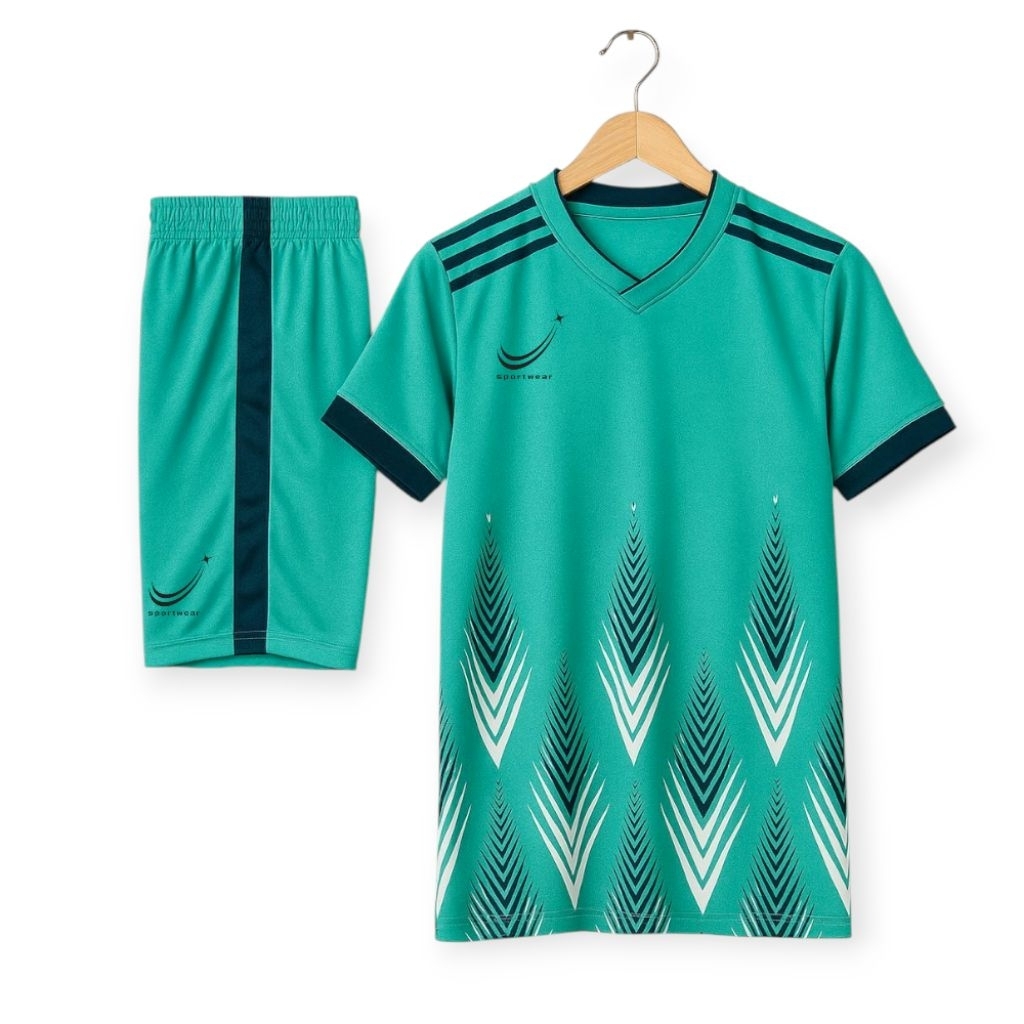 Setelan Jersey  anak  Kaos Futsal Baju Bola Anak kostum Seragam Olahraga Anak SD umur 5- 14 tahun