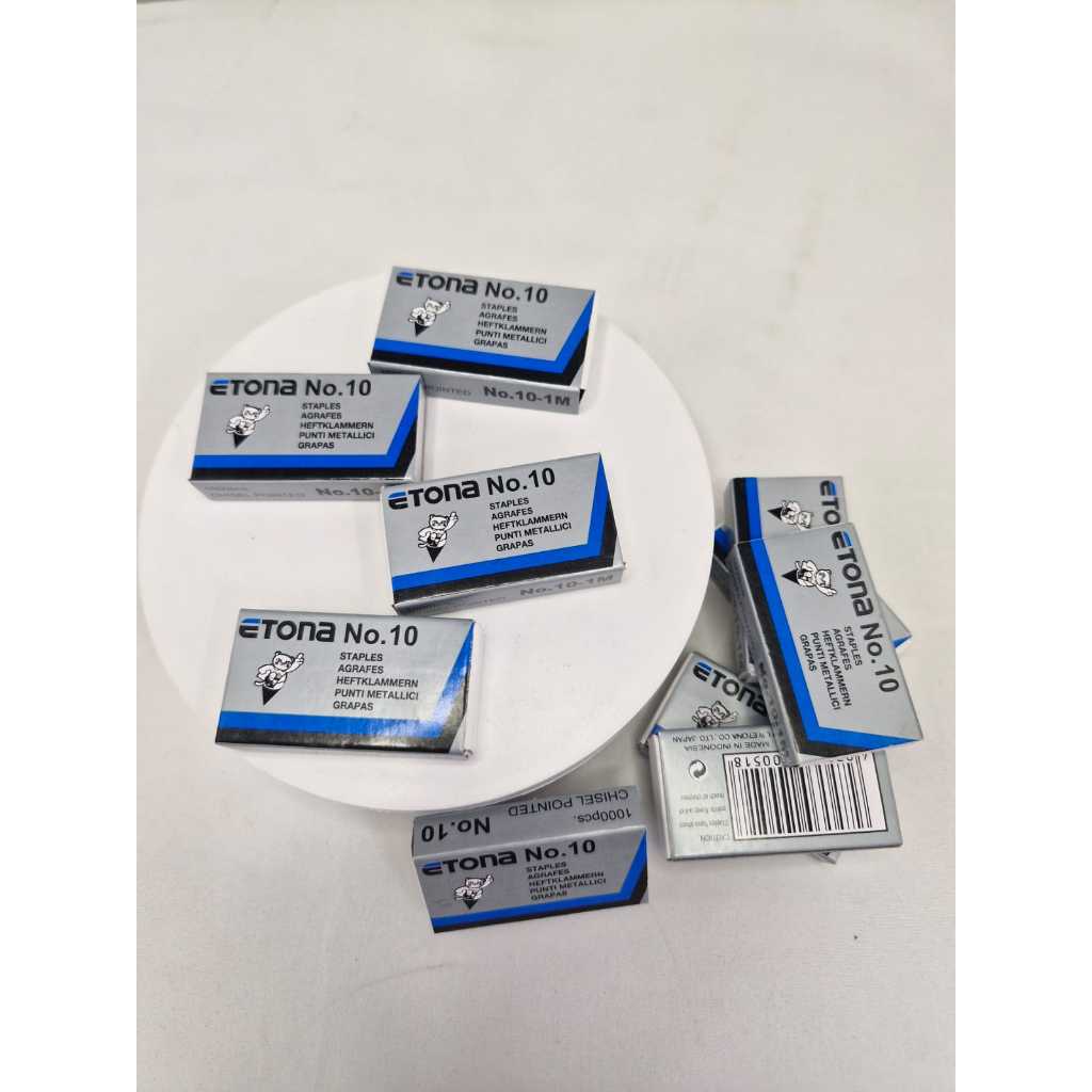 

Isi Staples Stapler Hekter kecil ETONA no. 10