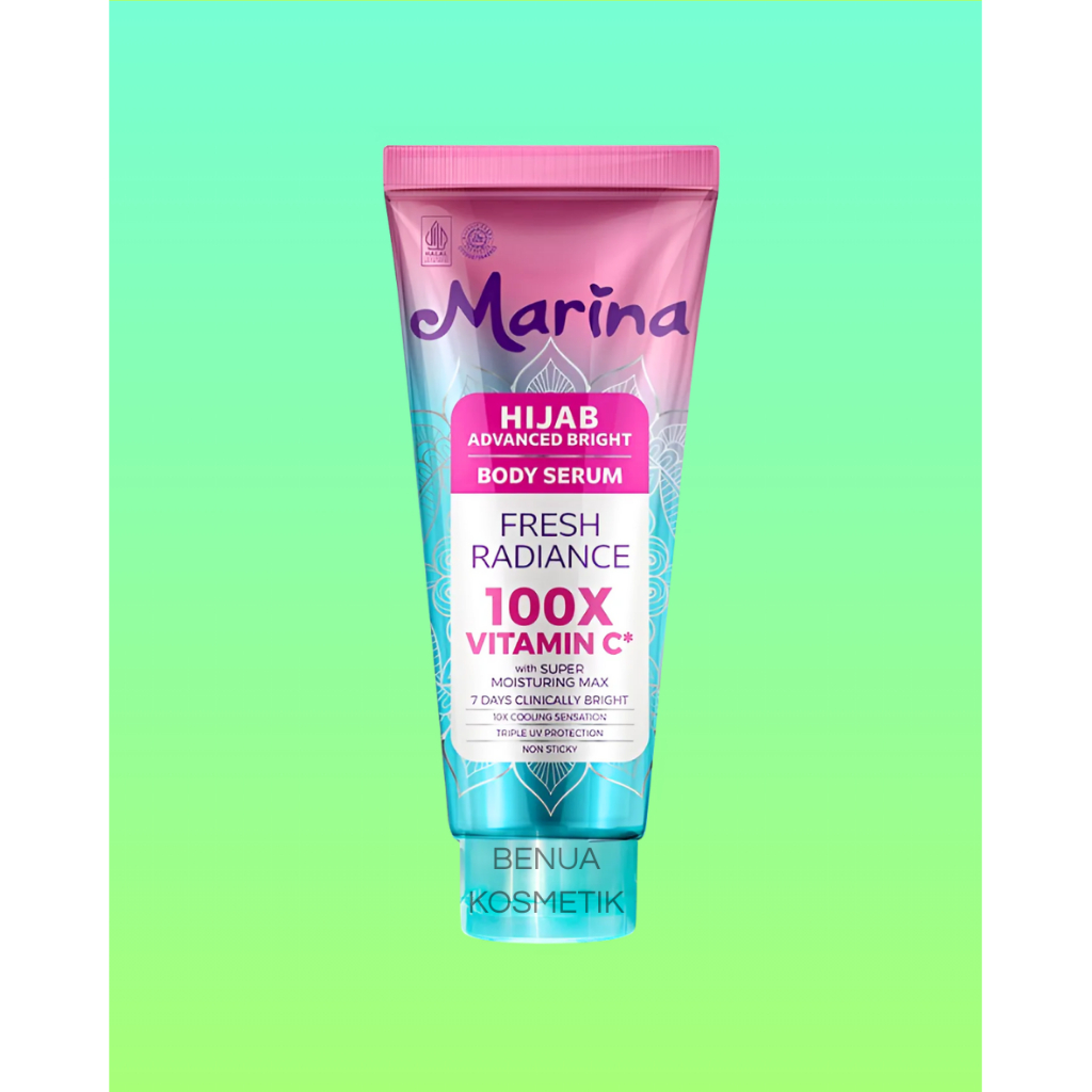 MARINA HIJAB BODY SERUM ADVANCED BRIGHT FRESH RADIANCE 160 ML