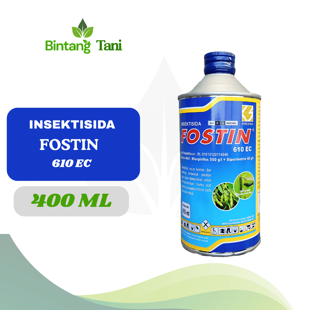 Insektisida Fostin 610 EC 400 ML | Pengendali Hama Fostin 610 EC