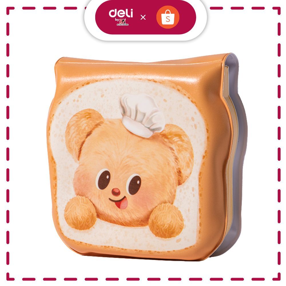 

Deli Butterbear Notebook Roti Tawar Lucu HY225