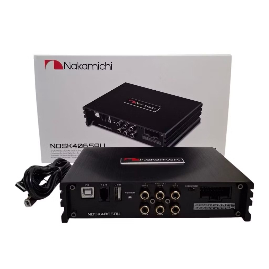Digital Signal Processor Built In Amplifier Nakamichi NDSK4065AU / DSP Mobil Nakamichi