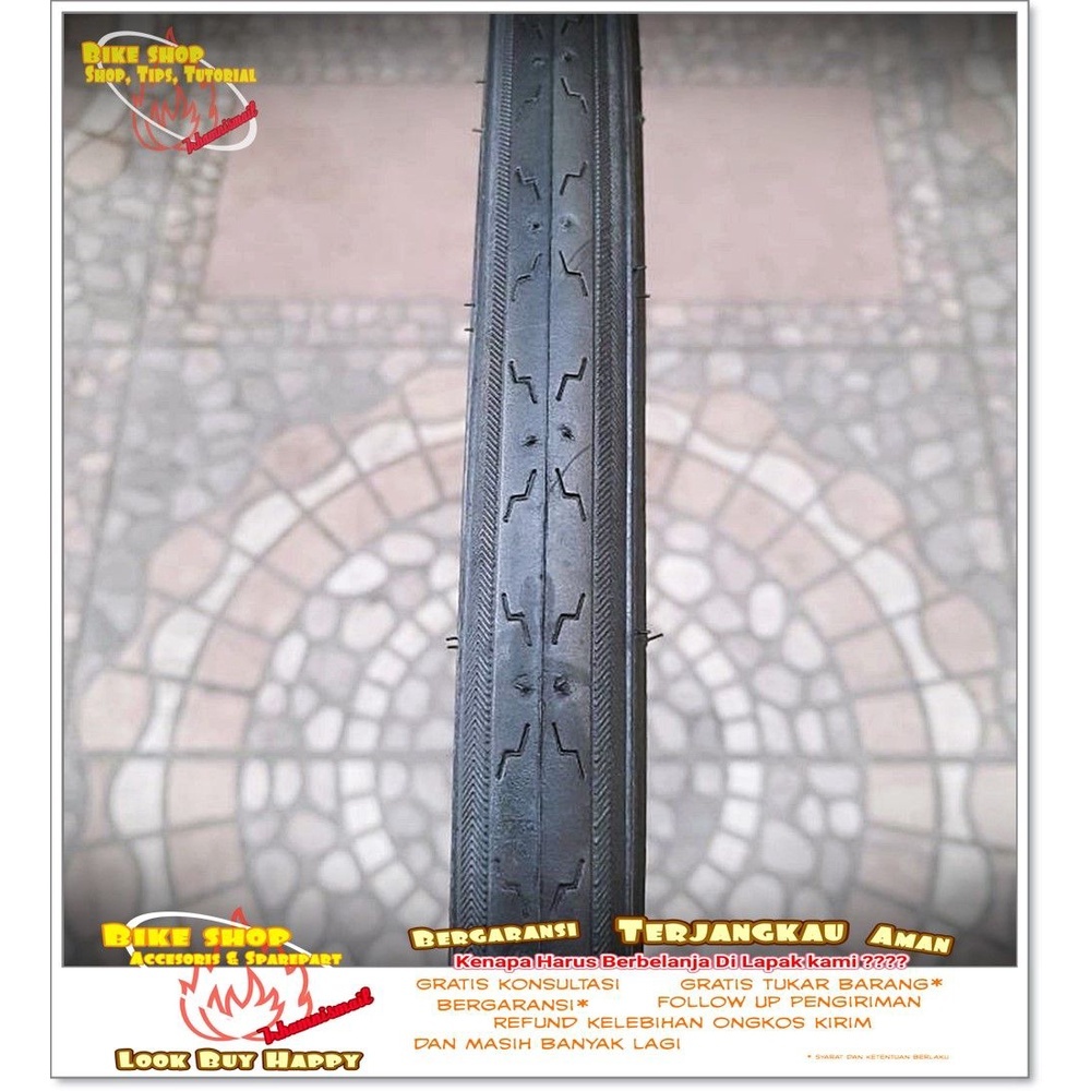 BAN LUAR KENDA 700 x 25c 152 hitam MTB FIXIE ONTEL SPAREPART SEPEDA TERMURAH