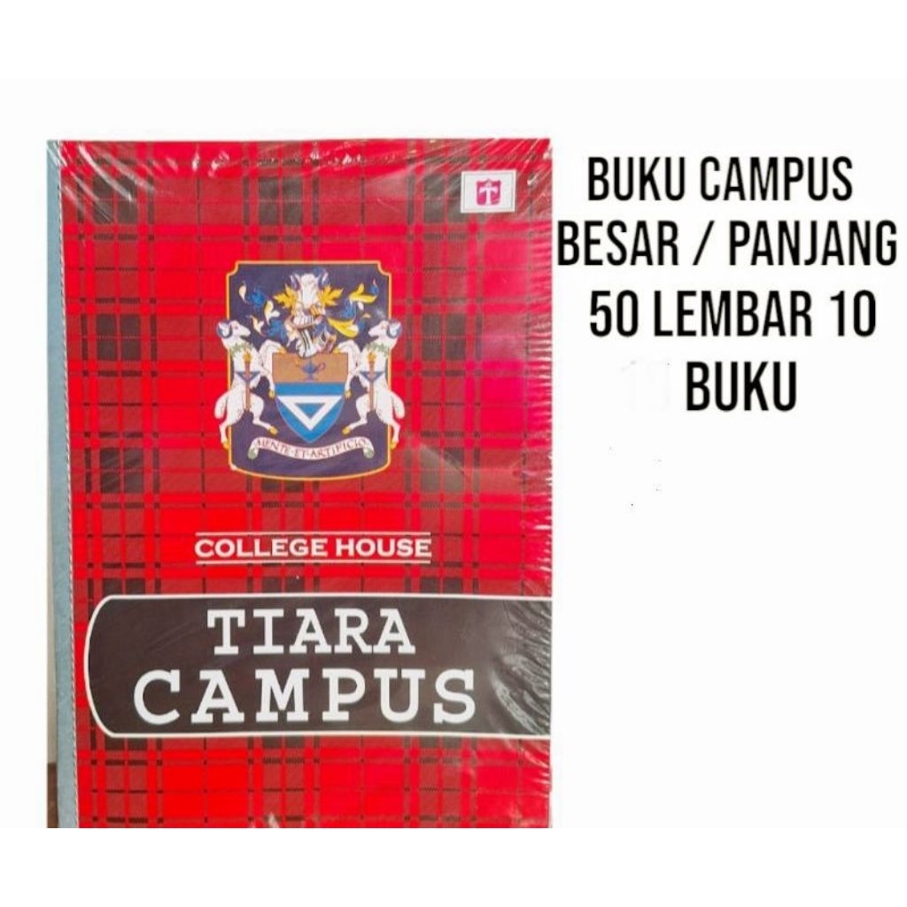 

Buku Tulis Campus Tiara 50 lembar
